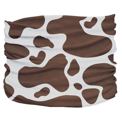 Cowhide Brown Pup Scruff - Your Pet Connection