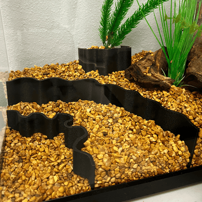 Aquarium or Terrarium Substrate Cliffs Combo Pack | Separate Substrate Layers in Aquariums or Terrariums to Create Cliffs & Depth - Your Pet Connection