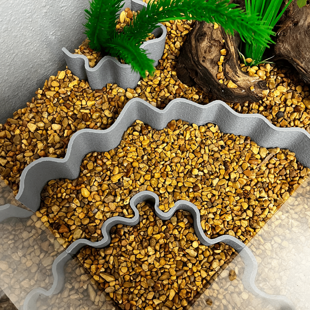 Aquarium or Terrarium Substrate Cliffs Combo Pack | Separate Substrate Layers in Aquariums or Terrariums to Create Cliffs & Depth - Your Pet Connection