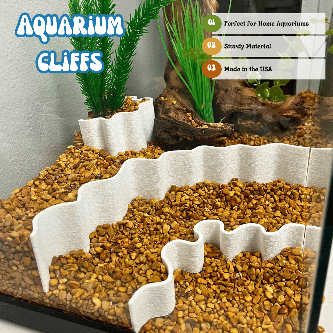 Aquarium or Terrarium Substrate Cliffs Combo Pack | Separate Substrate Layers in Aquariums or Terrariums to Create Cliffs & Depth - Your Pet Connection