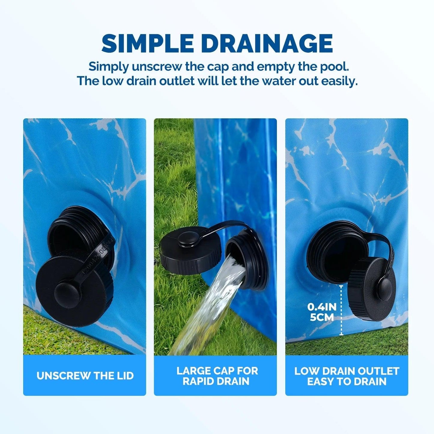 Foldable Dog Swimming Pool