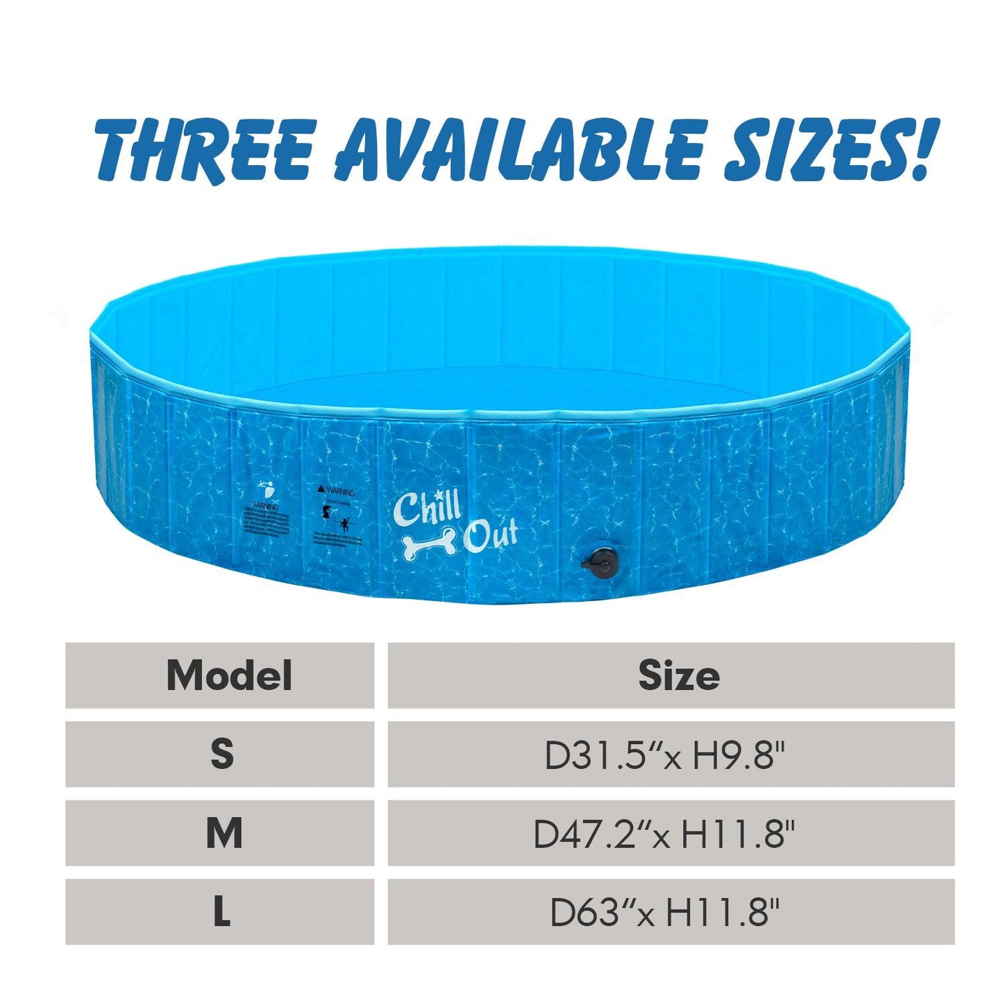 Foldable Dog Swimming Pool