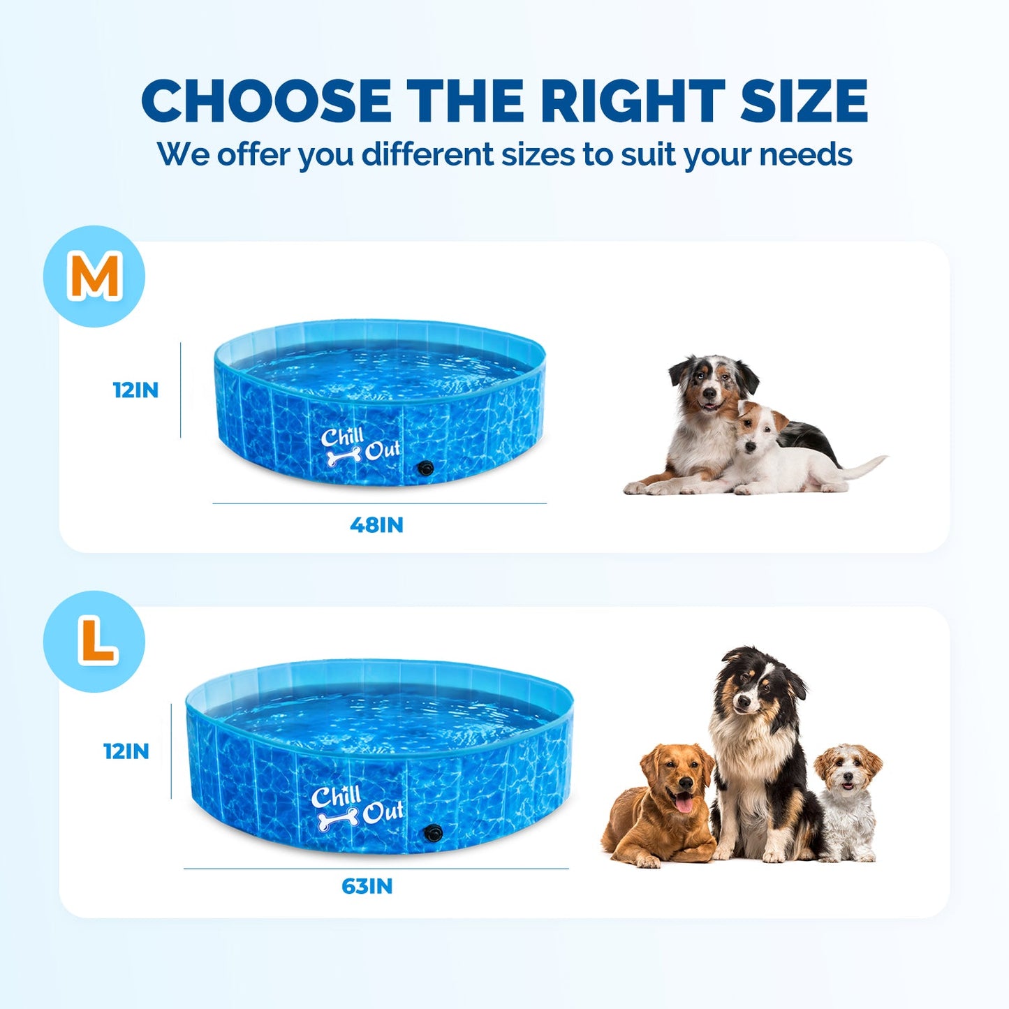 Foldable Dog Swimming Pool