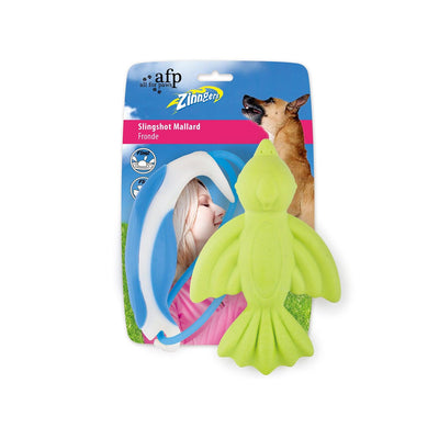 Mallard Interactive Dog Toy with Slingshot