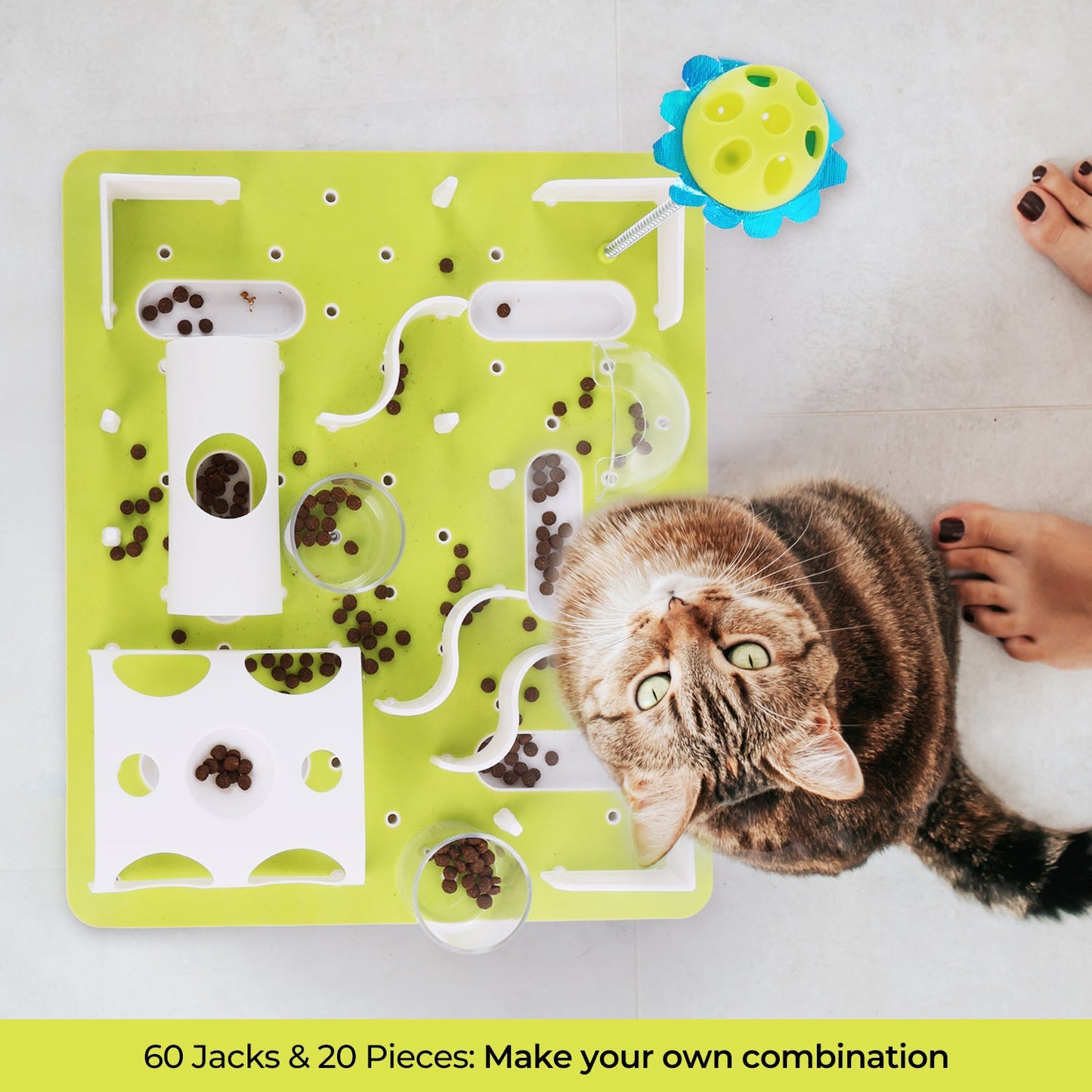 Interactive Food Puzzles For Cats