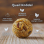 Quail & Gamebird Knödel — Enrichment Feed Ball with Mealworms 2 pack - Your Pet Connection