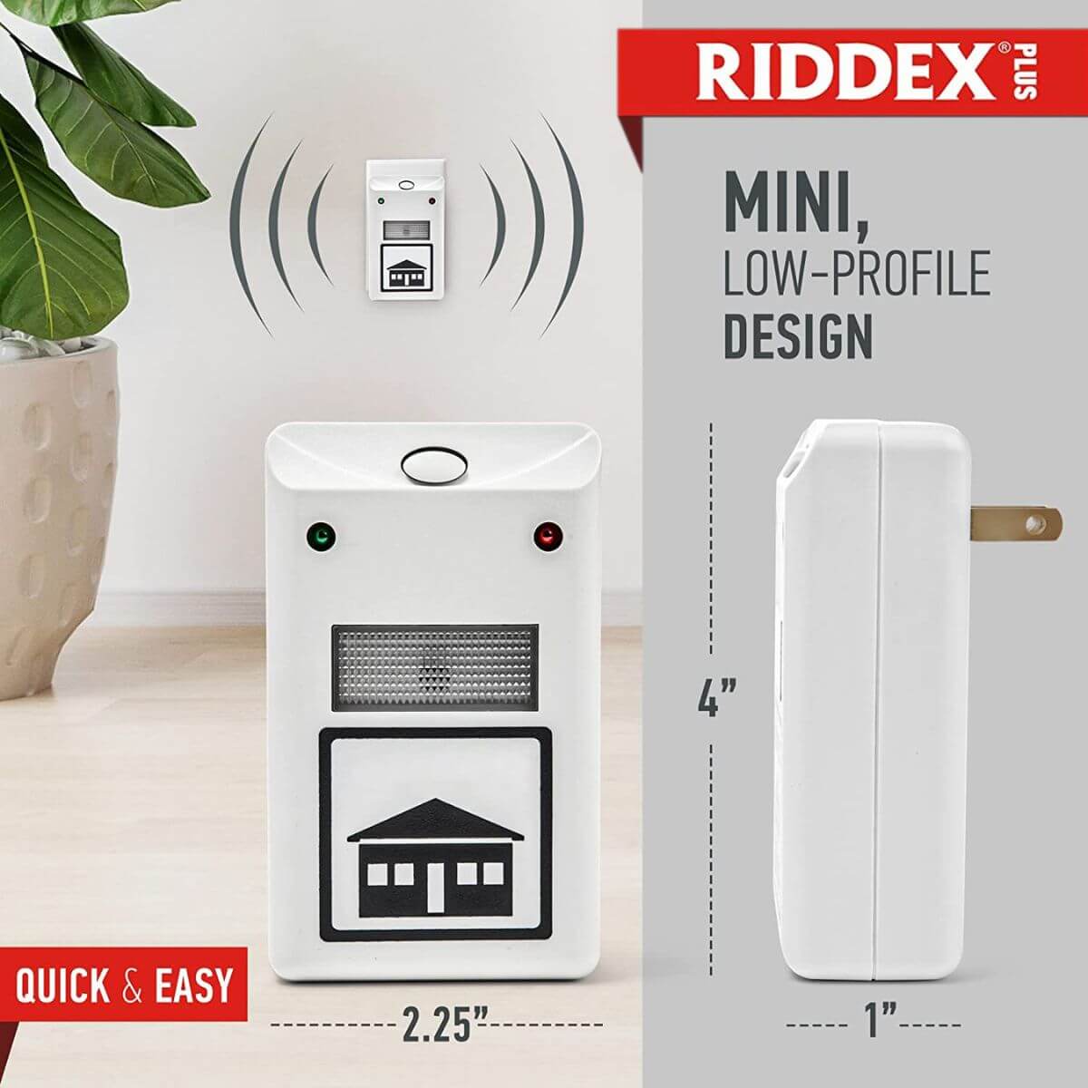 Riddex® Plus Electromagnetic Pest Repeller - Your Pet Connection