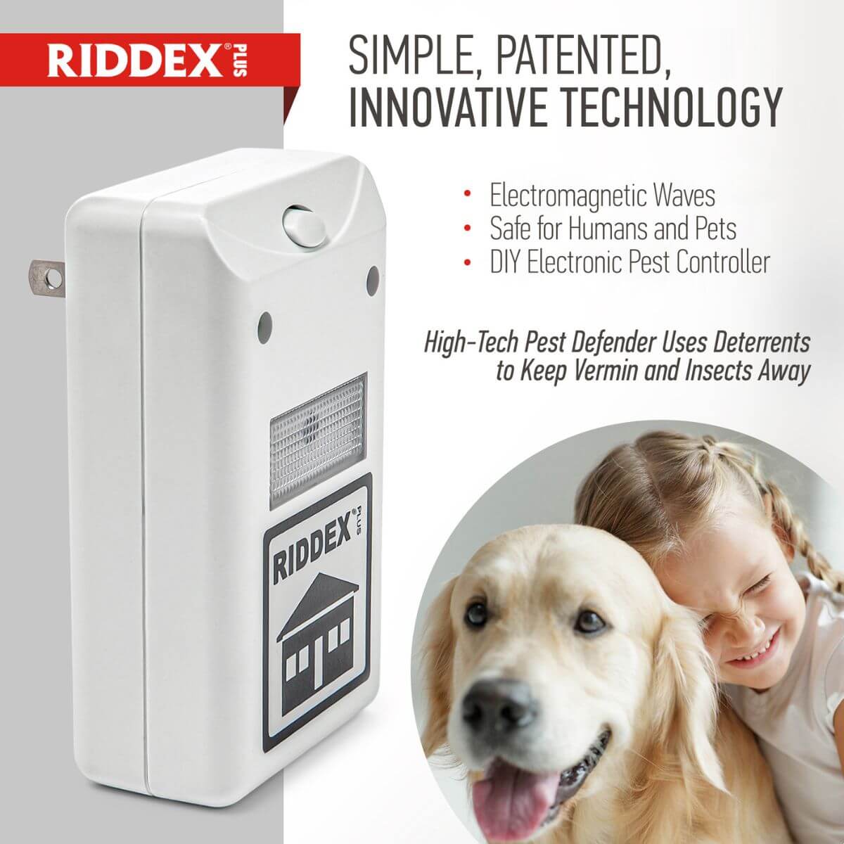 Riddex® Plus Electromagnetic Pest Repeller - Your Pet Connection