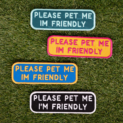 Please Pet Me Patch - Your Pet Connection