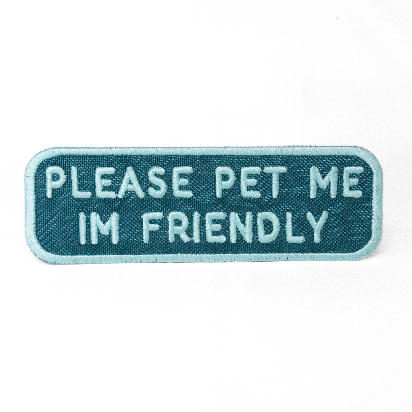 Please Pet Me Patch - Your Pet Connection