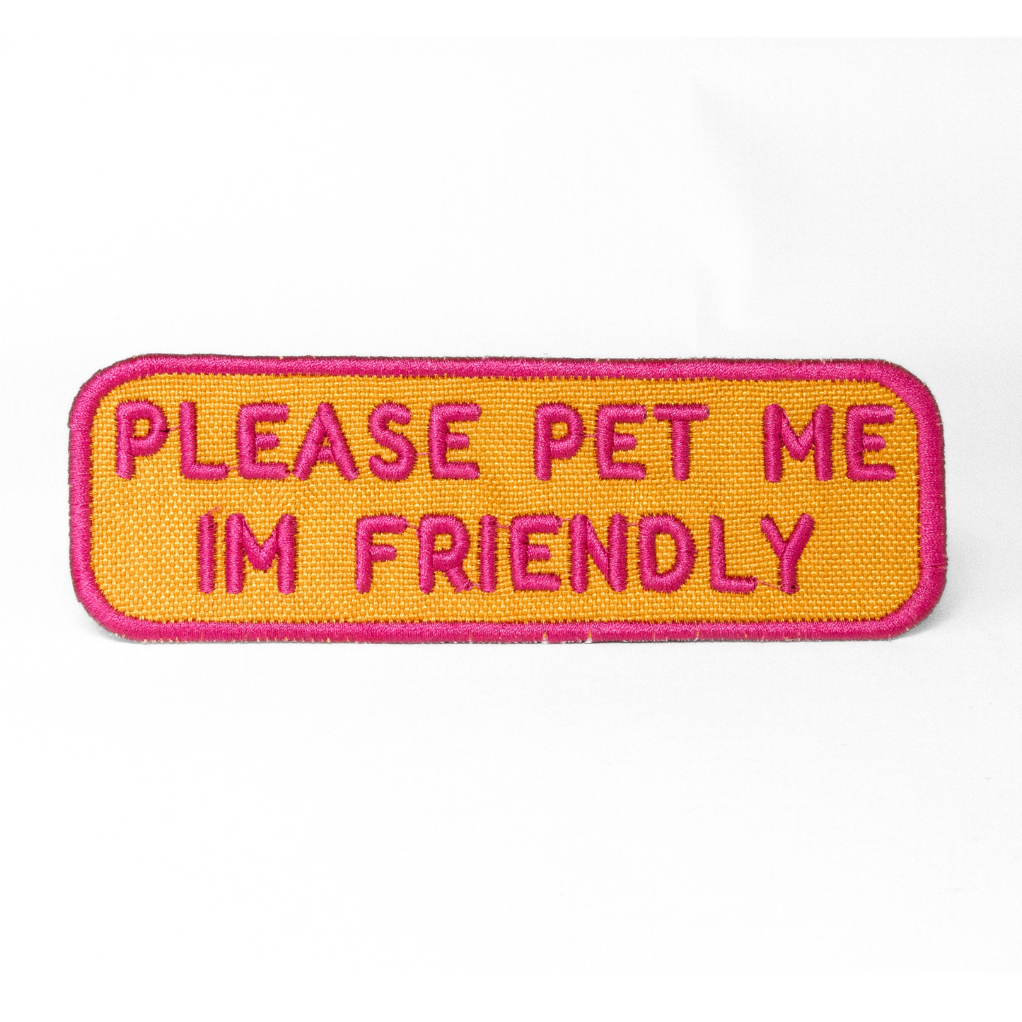 Please Pet Me Patch - Your Pet Connection