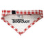 Touchdog Plaid Patterned Hook-and-Loop Fashion Dog Bandana