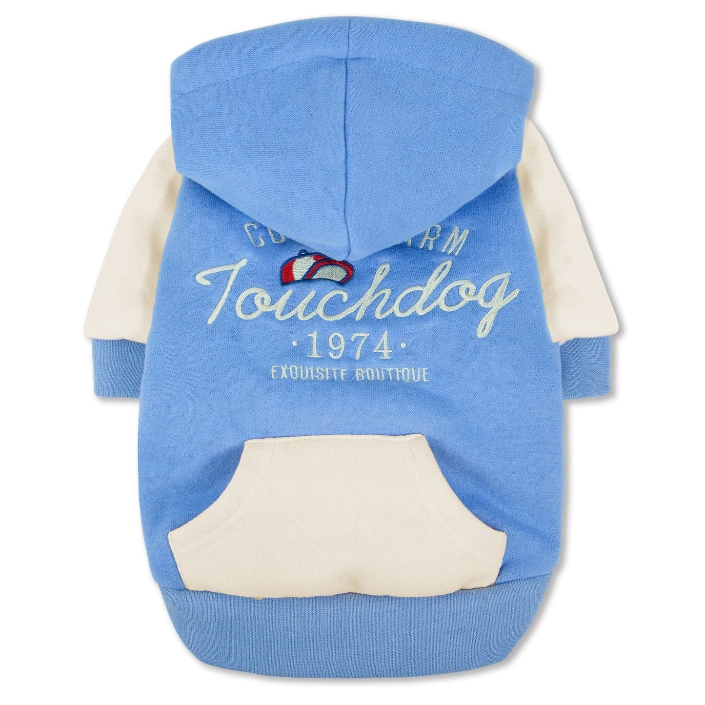 Touchdog 'Heritage' Soft-Cotton Fashion Dog Hoodie Sweater