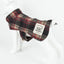 Touchdog ® 2-In-1 Tartan Plaid Dog Jacket and Matching Reversible Dog Mat