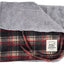 Touchdog ® 2-In-1 Tartan Plaid Dog Jacket and Matching Reversible Dog Mat