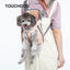 Touchdog ® 'Wiggle-Sack' Fashion Designer Front and Backpack Dog Carrier