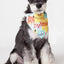 Touchdog ®'Head-Popper' Fashion Designer Printed Hook-and-Loop Dog Bandana