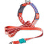 Touchdog ®'Trendzy' 2-in-1 Matching Fashion Designer Printed Dog Leash and Collar