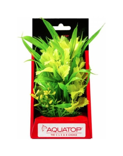 Aquatop Vibrant Passion Aquarium Plant Yellow - 6" tall