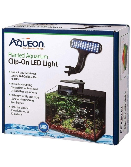 Aqueon Planted Aquarium Clip-On LED Light - 1 Pack