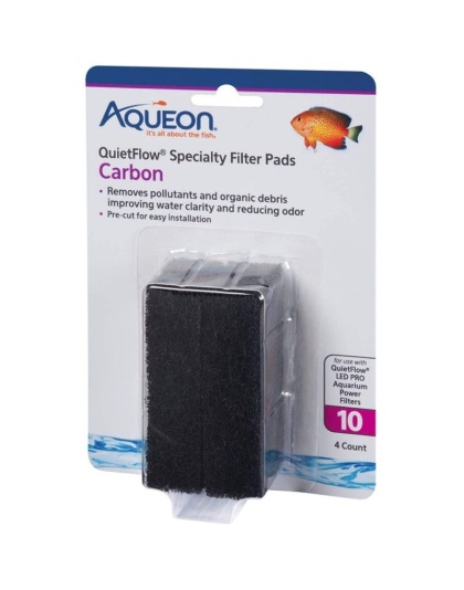 Aqueon Carbon for QuietFlow LED Pro 10 - 4 count