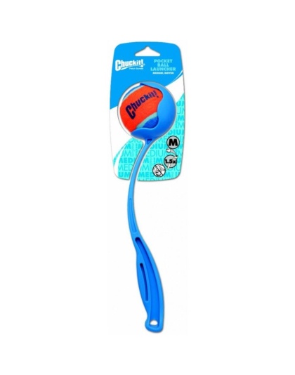 Chuckit Pocket Ball Launcher - Medium Ball - 12" Launcher