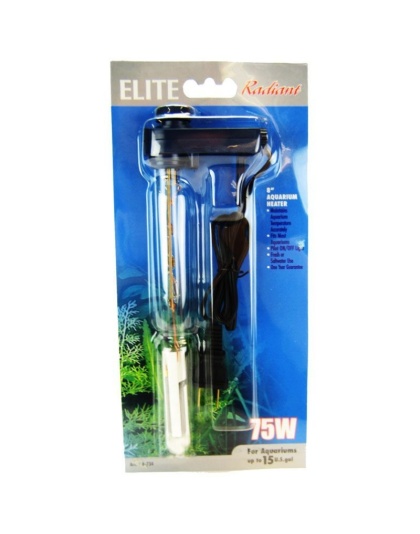 Elite Radiant Aquarium Heater - 75 Watts (8" Long)