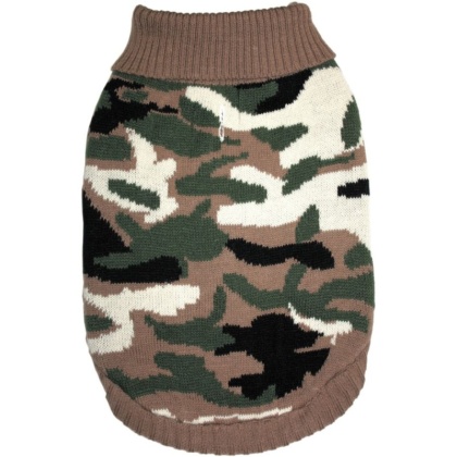 Fashion Pet Camouflage Sweater for Dogs - XX-Large