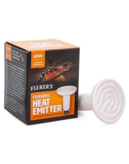 Flukers Ceramic Heat Emitter - 60 Watt