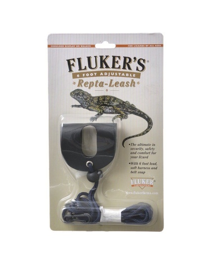 Flukers Repta-Leash - Large - 5" Harness (6' Lead)