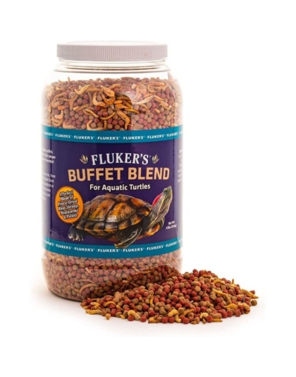 Flukers Buffet Blend for Aquatic Turtles - 4 lbs