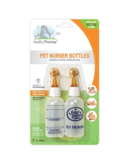 Four Paws Pet Nursers - 2 oz Bottle (2 Pack)