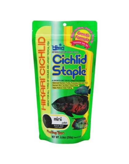 Hikari Cichlid Staple Food - Mini Pellet - 8.8 oz