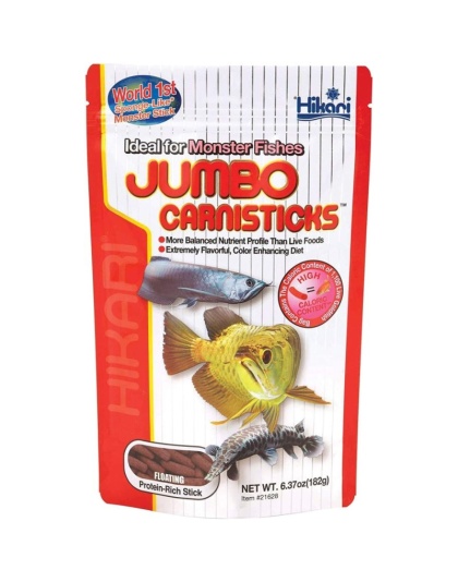 Hikari Jumbo CarniSticks - 6.37 oz