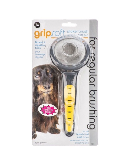 JW Gripsoft Soft Slicker Brush - Small