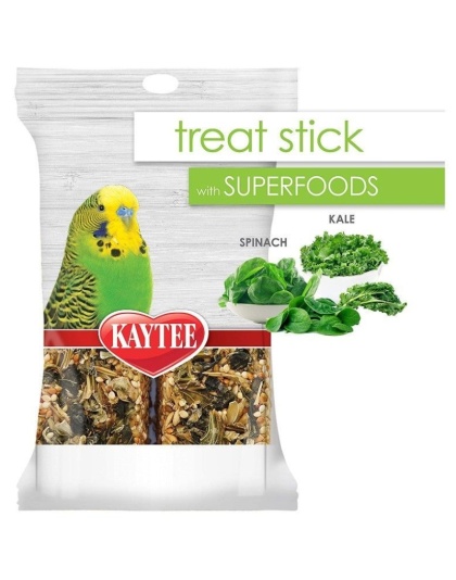 Kaytee Superfoods Avian Treat Stick - Spinach & Kale - 5.5 oz