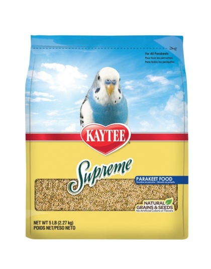 Kaytee Supreme Daily Blend Bird Food - Parakeet - 5 lbs