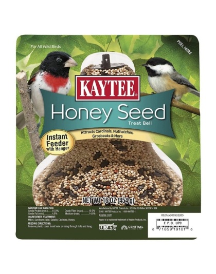 Kaytee Honey Seed Treat Bell - 1 lb