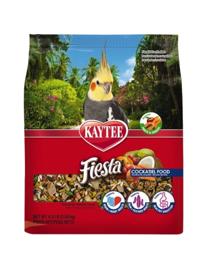 Kaytee Fiesta Max - Cockatiel Food - 4.5 lbs