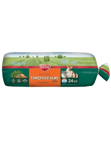 Kaytee Timothy Hay Plus Carrots - 24 oz