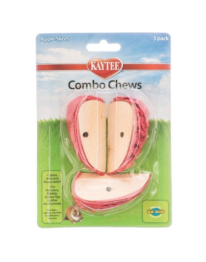 Kaytee Combo Chews Apple Stices - 3 Pack