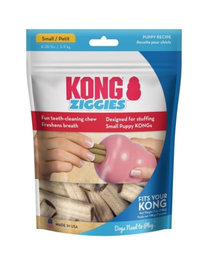 KONG Ziggies Puppy Recipe Dog Treat - Small - 7 oz