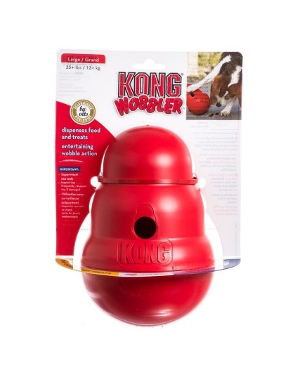 Kong Wobbler Dog Toy - Large (Dogs over 25 lbs)