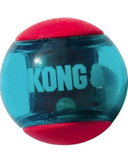 KONG Squeezz Action Ball Red - Large - 2 count