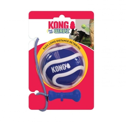 KONG Wavz Bunji Ball Dog Toy Large - 1 count