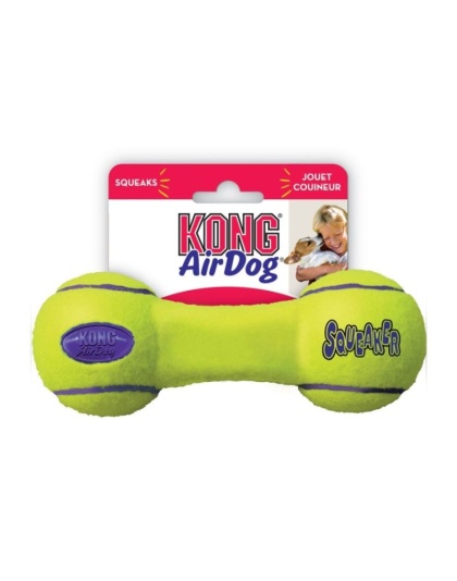 KONG Air KONG Dumbell Squeaker - Medium - 7.5" Long