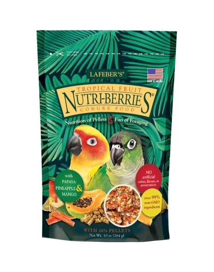 Lafeber Tropical Fruit Nutri-Berries Conure Food - 10 oz