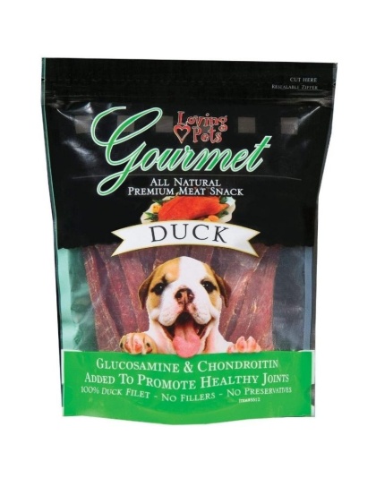 Loving Pets Gourmet Duck Chew Strips - 6 oz