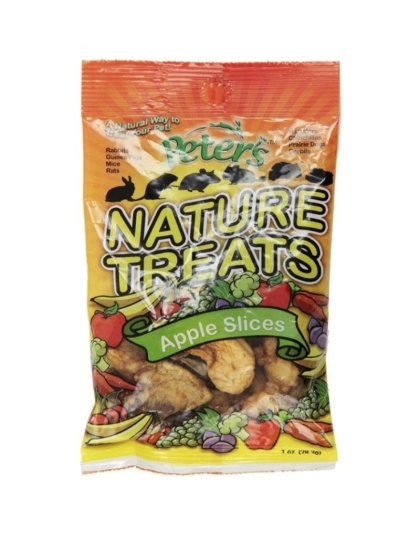 Marshall Peters Nature Treats Apple Slices - 1 oz