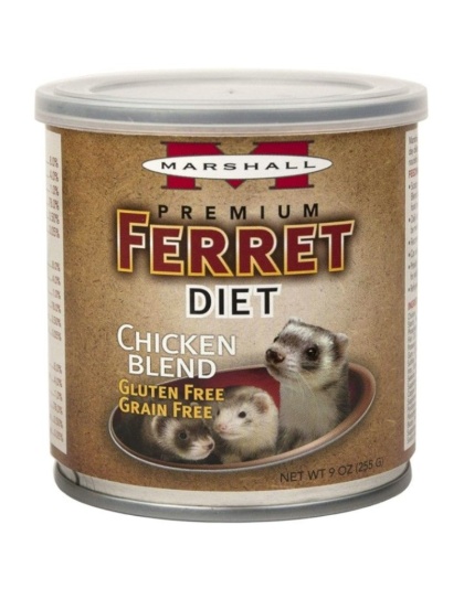 Marshall Premium Ferret Diet Chicken Entr?e - 9 oz